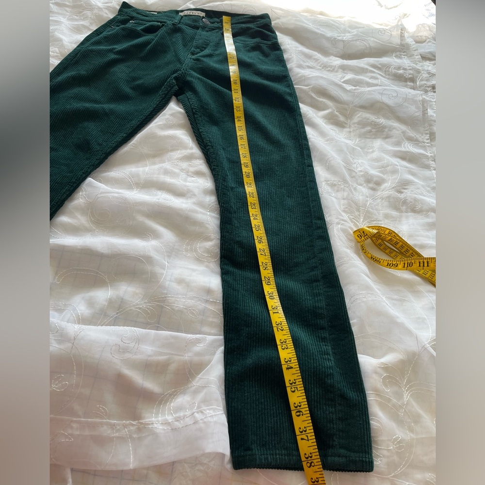 PACSUN Slim Taper Men’s 29/30 Green Corduroy Pants - Picture 7 of 9